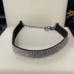 All rhinestone choker from express